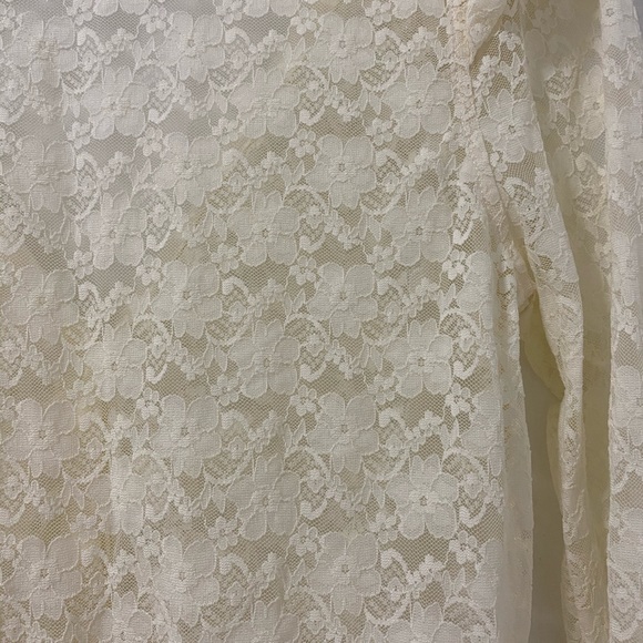 Cream Lace Cardigan - Picture 4 of 4